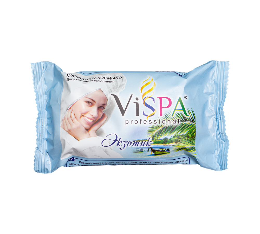 Твердое косметическое мыло "экзотик" от бренда "VISPA" весом 170 грамм