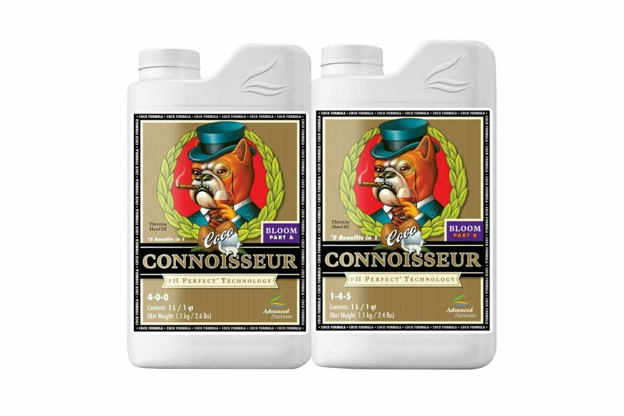Удобрение для кокосового субстрата Advanced Nutrients Connoisseur COCO Bloom A+B 1 л.