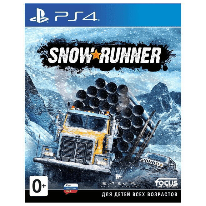 Игра Snowrunner (PS4, русские субтитры)