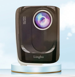 Портативный проектор Lingbo Projector T4 MAX 1920x1080 (Full HD) черный