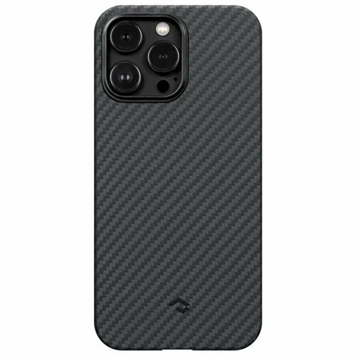 Чехол Pitaka MagEZ Case 3 для iPhone 14 Pro (6.1), черно-серый, KI1401P