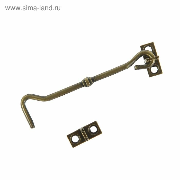 Крючок ветровой (мод.107-2) цвет бронза