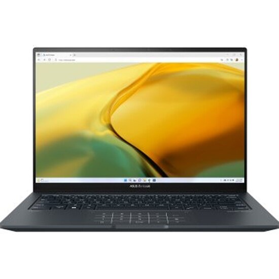 Ноутбук ASUS Zenbook 14X UX3404VA-M9015W 14.5 (2880x1800) OLED 120Гц/Intel Core i5-13500H/16GB LPDDR5/512GB SSD/Iris Xe Graphics/Win 11 Home серый (90