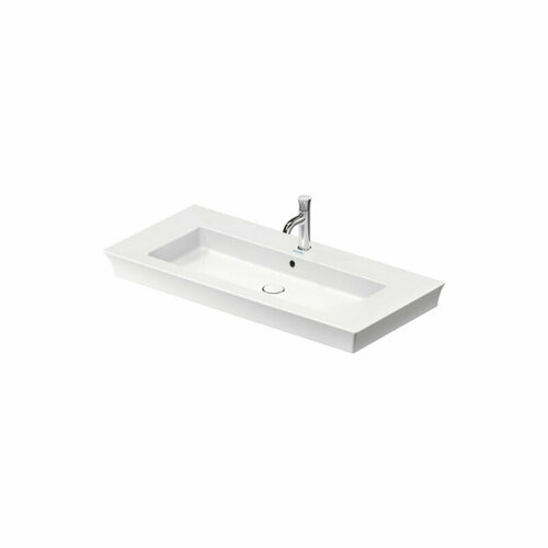 White Tulip Умывальник для мебели 1050 мм, 2363100000 унитаз duravit white tulip подвесной hygieneglaze белый 2576092000