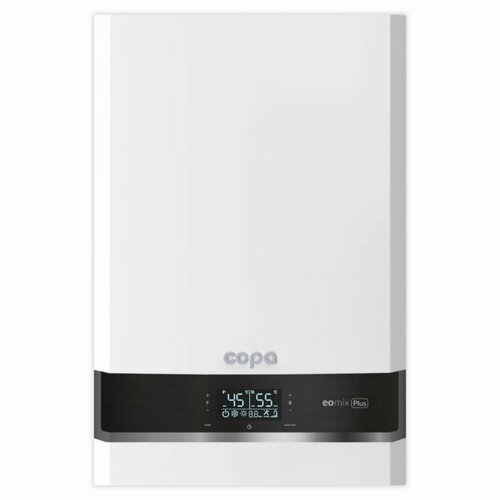Настенный газовый конденсационный котел отопления Copa двухконтурный EOMIX Plus 25 кВт 92300₽
