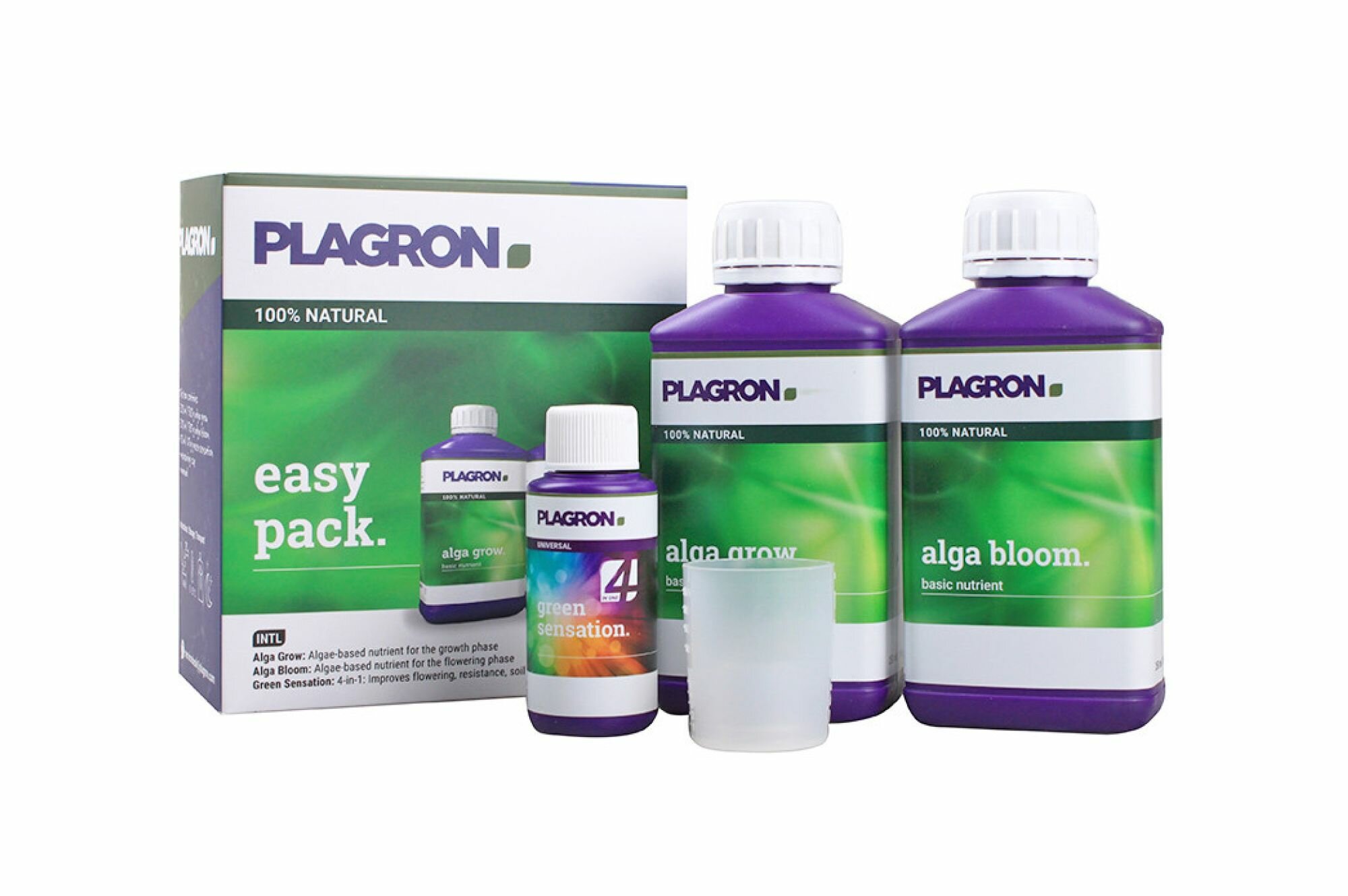 Набор органических удобрений Plagron Easy Pack 100% NATURAL