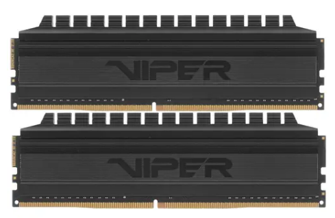 Память оперативная DDR4 2x4Gb Patriot Viper 4 Blackout 3000MHz (PVB48G300C6K)