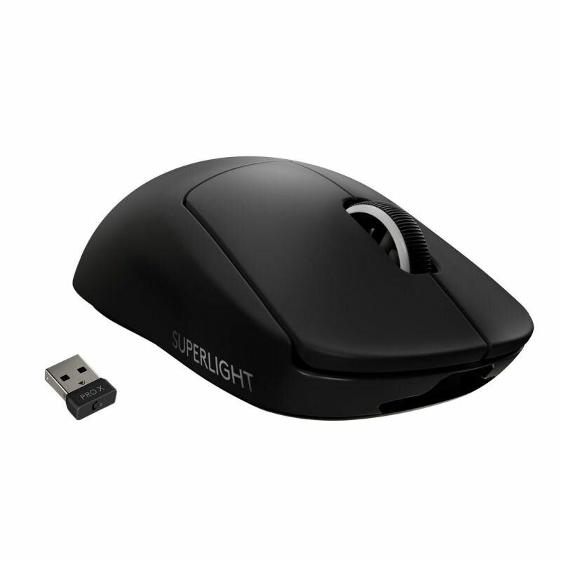 Компьютерная мышь Logitech PRO Х Superlight черный (910-005880)