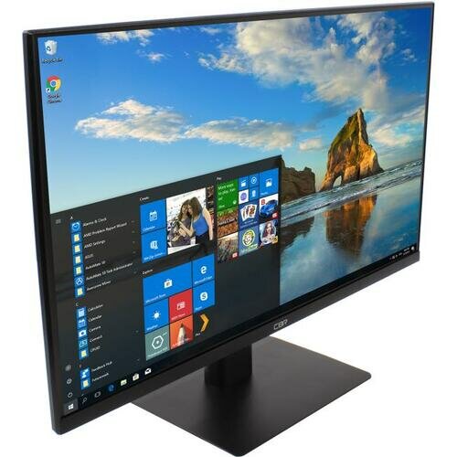 Cbr LCD Монитор 238" MF-2403 безрамочный VA 1920x1080 75Гц 1 VGA 1 HDMI черный кабель HDMI 15м в комплекте LCD-MF2403-OPC