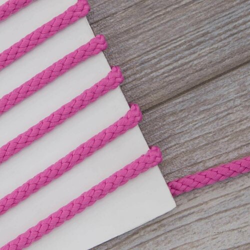 Шнур для шитья, полиэстровый, розовый, 25 м, 1 упаковка шнур для шитья полиэстровый салатовый 50 м 1 упаковка