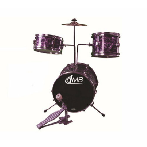 CDF-1096PR Барабанная установка детская, фиолетовая, Foix том барабан 10 x 8 drumcraft series 6 pb bk hw