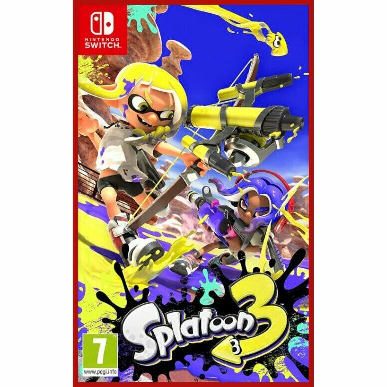 Игра Splatoon 3 (Nintendo Switch, русская версия)