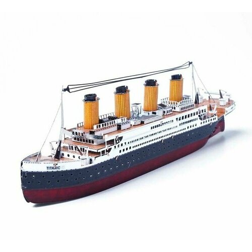 фото Металлический конструктор / 3d конструктор / сборная модель titanic 3d metal model