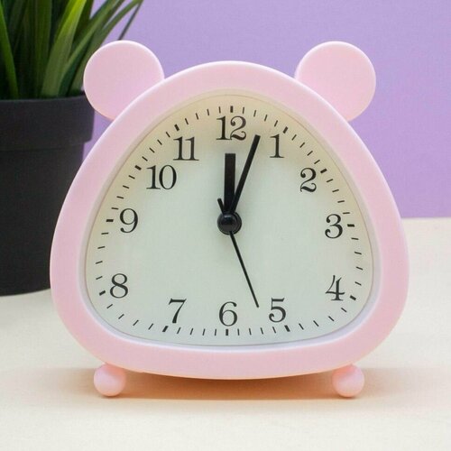 Будильник детский Cute ears pink Алеф