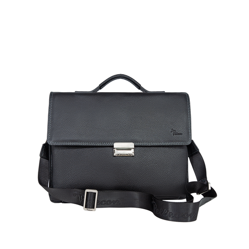 Папка для документов Pellecon, фактура зернистая, черный