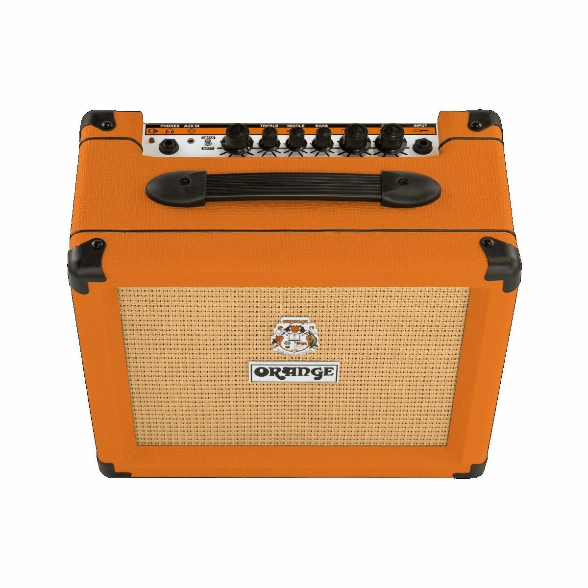 Orange Crush 20 комбо для электрогитары, 20 ватт, 2 канала, 1х8', оранжевый