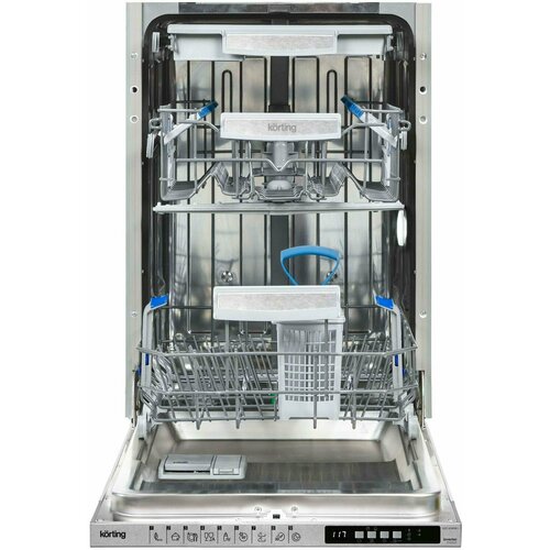 Встраиваемая посудомоечная машина Korting KDI 45898 I посудомоечная машина korting kdi 45898 i серебристый