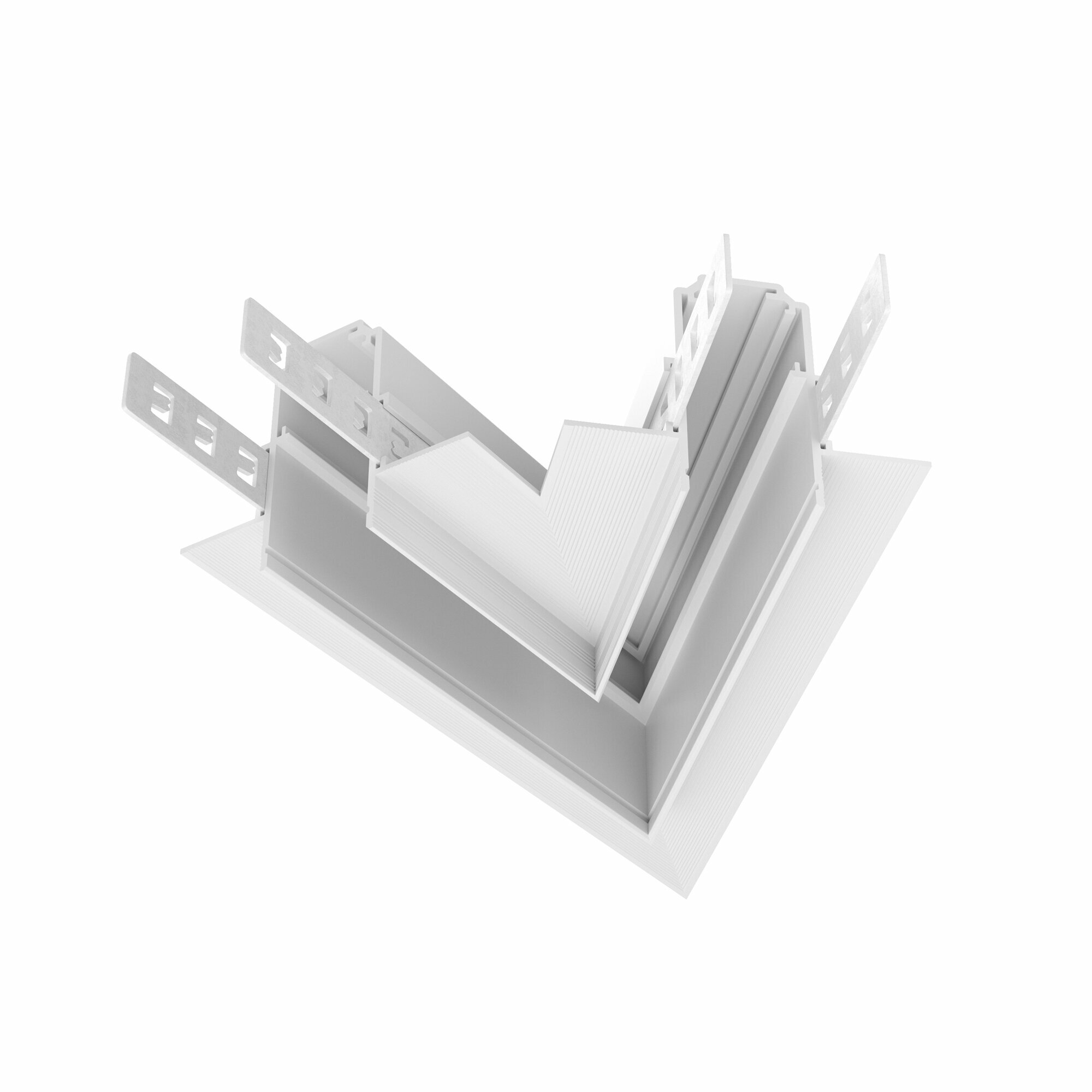 Угол-соединитель 45° Exility встраиваемый белый (магнитный) Maytoni Technical TRA034CLS-42W