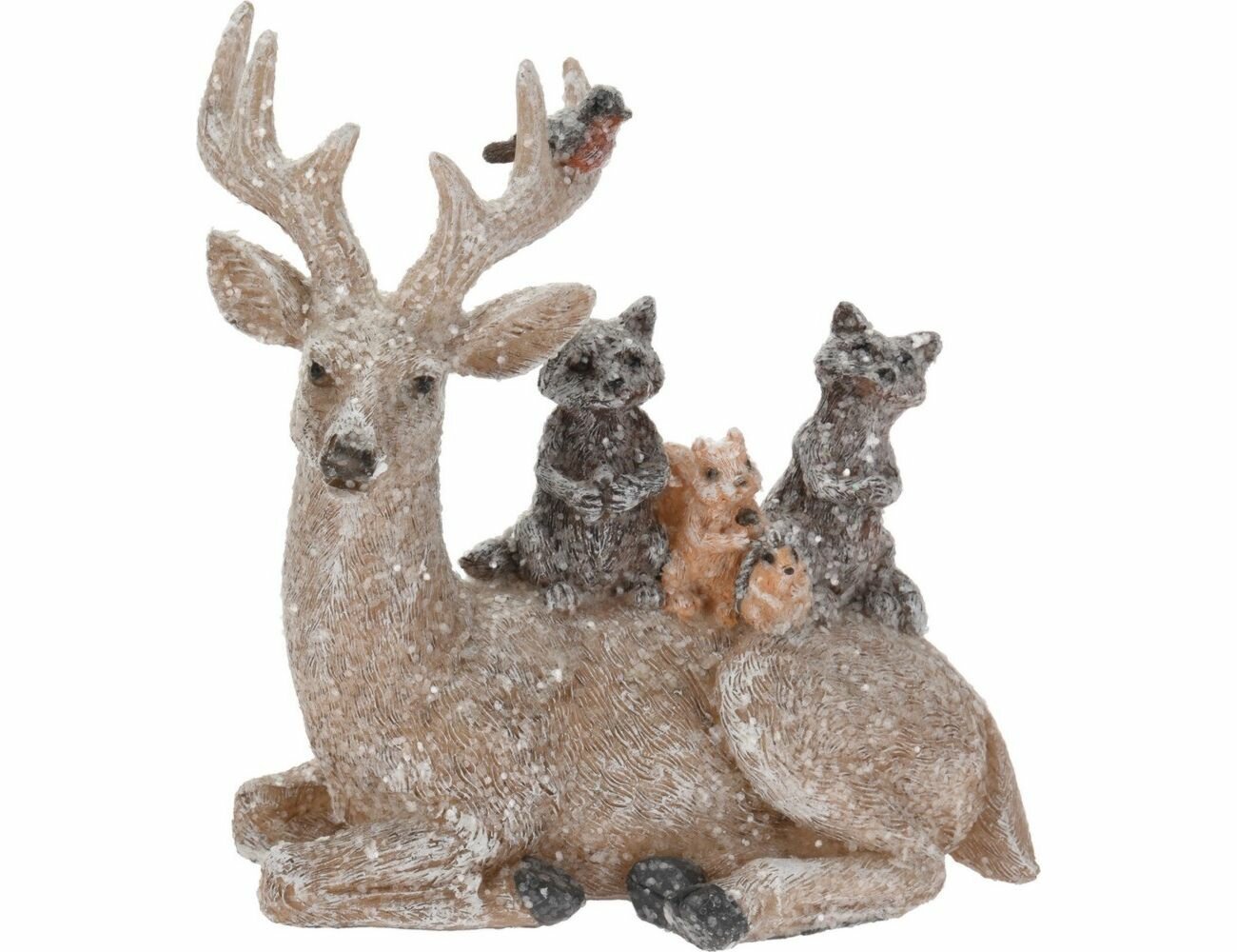 фото Декоративная фигурка 'вместе веселее!', полистоун, 15 см, Koopman International APF475040-2