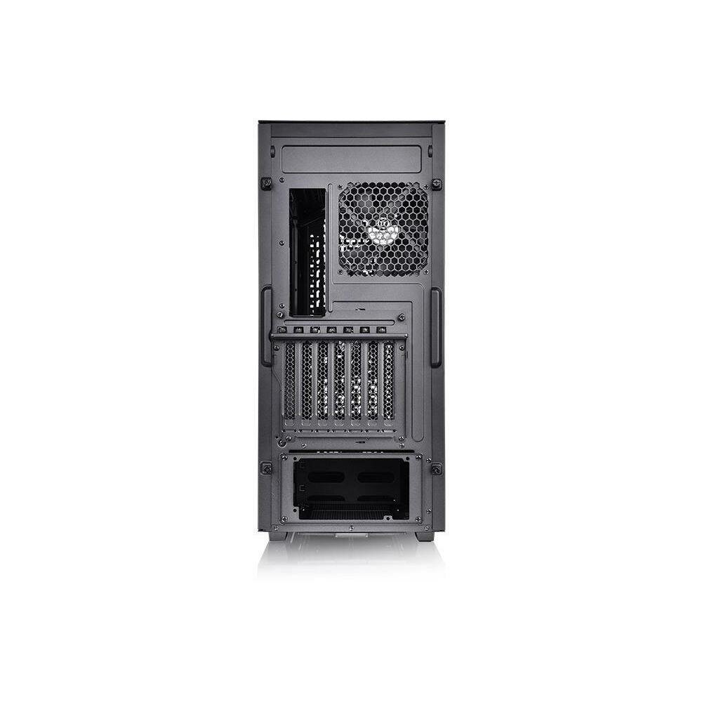 Корпус ATX Thermaltake CA-1T4-00M1WN-02 черный, без БП, 2 панели из закаленного стекла, 2*120mm fan, 2*USB 3.0, USB Type-C, audio - фото №5