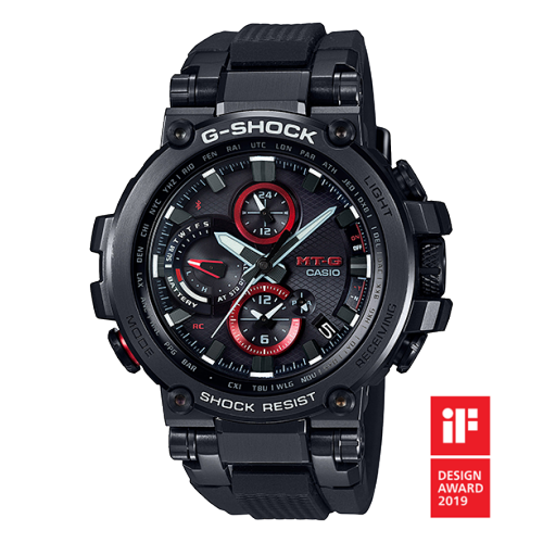 Наручные часы CASIO G-Shock MTG-B1000B-1A, черный