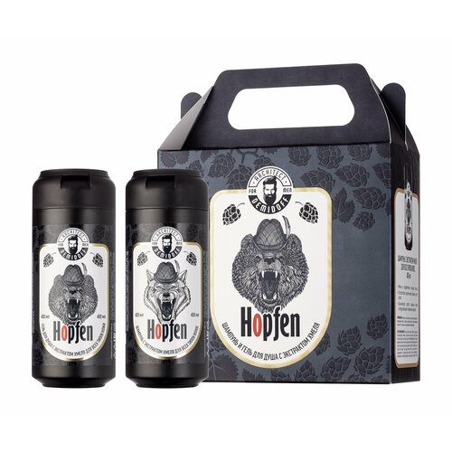 ARCHITECT DEMIDOFF Набор Set 17 муж. (Гель для душа с экстрактом хмеля 400 мл + Шампунь с экстрактом хмеля 400 мл)