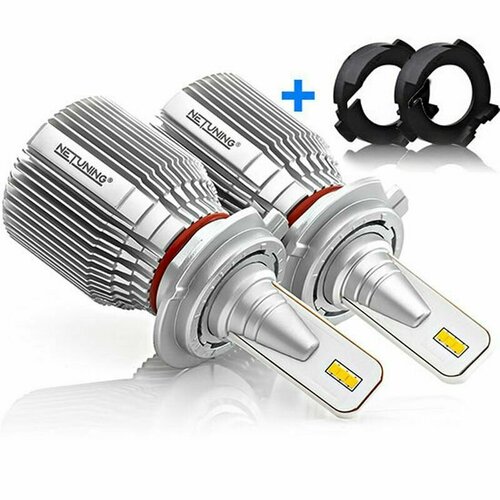 Комплект автомобильных светодиодных ламп NeTuning H7-J2-P2 для ближнего или дальнего света, белый 4000К, 2200 Лм, 20 Вт, 2 шт.