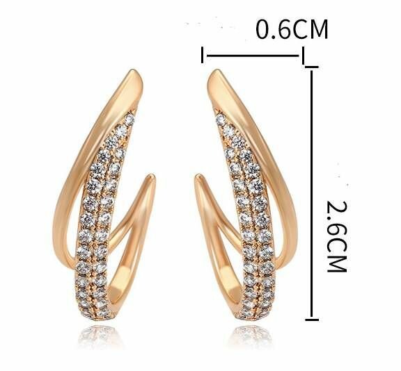 Серьги пусеты