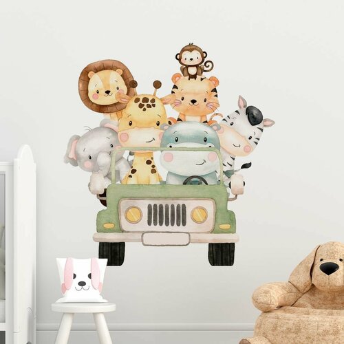 Наклейка на стену интерьерная 