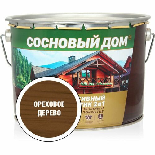 Декоративно-защитный состав для древесины ЗАО Декарт Сосновый дом