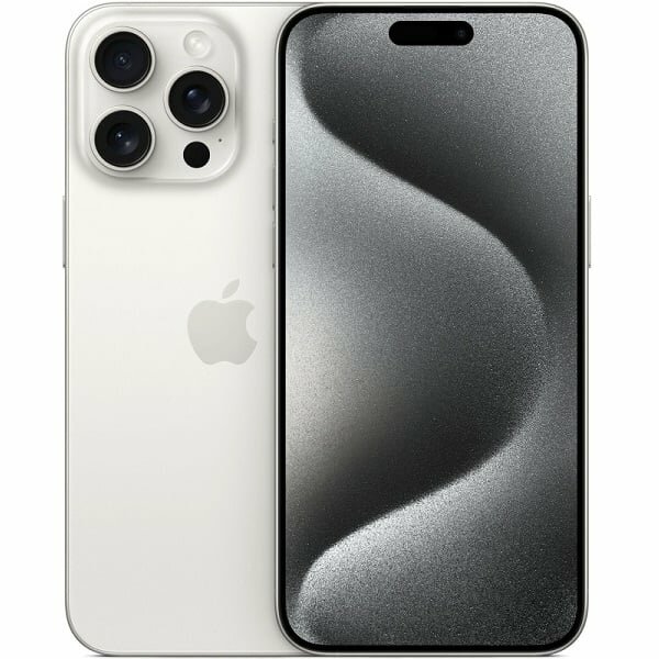 Apple iPhone 15 Pro Max 256GB nano SIM + eSim titanium white (титановый белый)