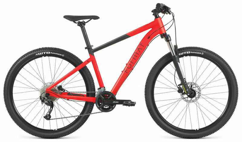 Велосипед Format 1413 29 (29 18 ск. рост. M) 2023 красный-мат/черный-мат IBK23FM29371