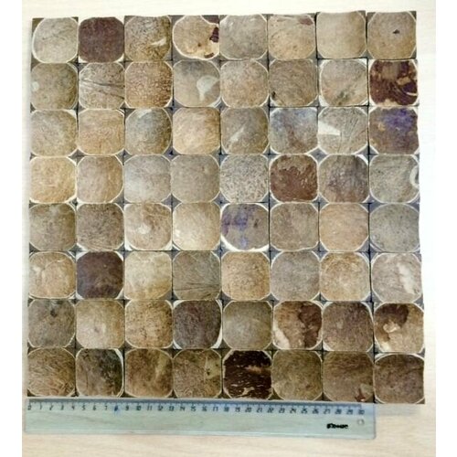 Мозаика кокосовая DTM 004 размер 352х352мм, 2 панели