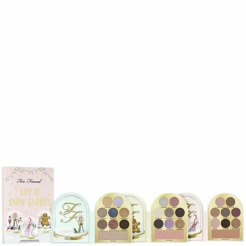 Too Faced Набор теней для глаз Let it Snow Globes Makeup Collection