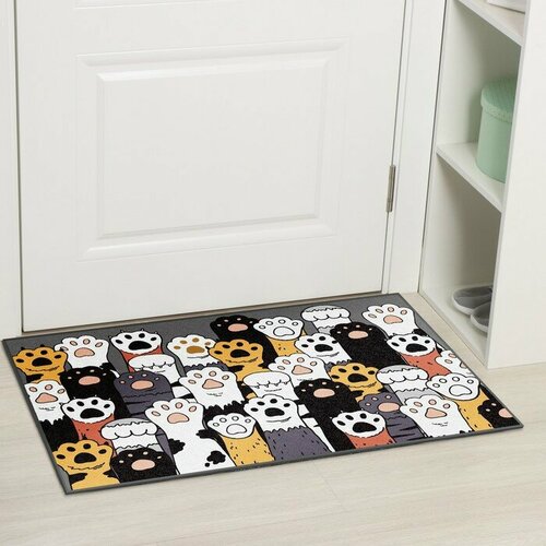 Коврик придверный Лапки 40 х 60 см 708₽