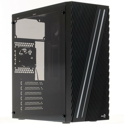 Корпус ATX AEROCOOL Streak-A-BK-v1, Midi-Tower, без БП, черный - фото №18