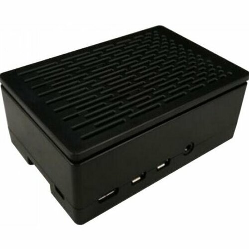 Корпус Acd Black ABS Case для Raspberry PI 4B корпус qumo rs023 для raspberry pi 3 aluminum case black