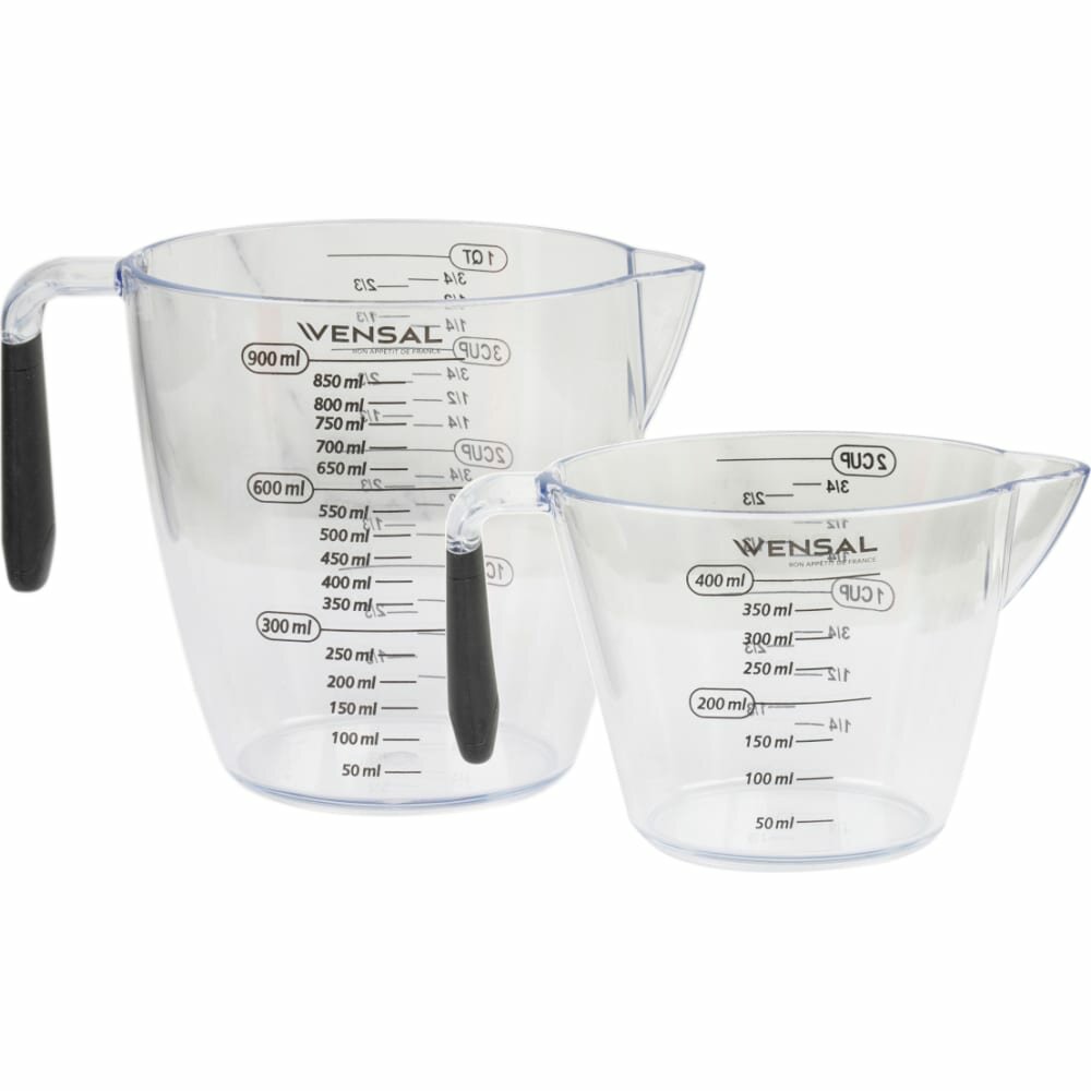 VENSAL Комплект мерных стаканов 2 штуки VS3900