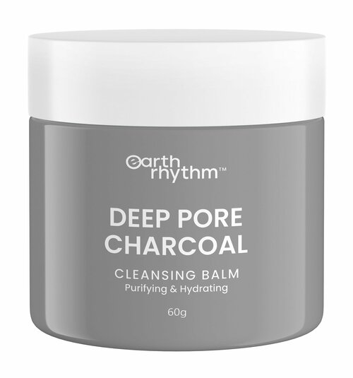 EARTH RHYTHM Deep Pore Charcoal Бальзам для лица глубокое очищение, 60 г