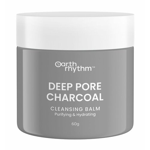 EARTH RHYTHM Deep Pore Charcoal Бальзам для лица глубокое очищение, 60 г