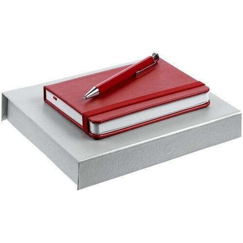 Набор Replica Mini, красный коробка doc под блокнот аккумулятор и ручку серебристая