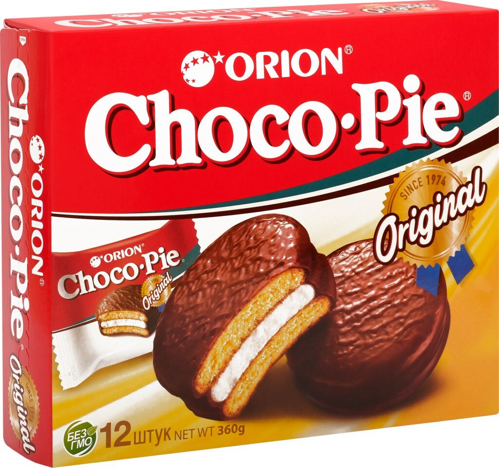 Печенье ORION Choco Pie Original, 8 шт по 360 г - фотография № 6