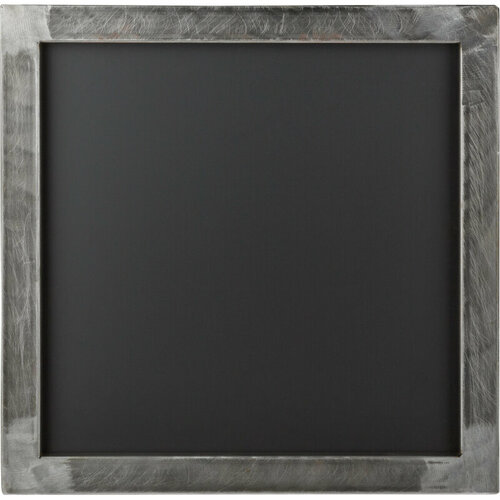 Доска магнитно-меловая черная Комус 50х50см в стиле лофт