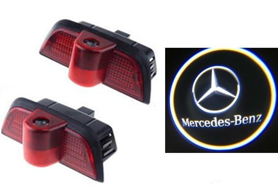 Лазерная проекция Mercedes для C-class W204 комплект 2 шт.