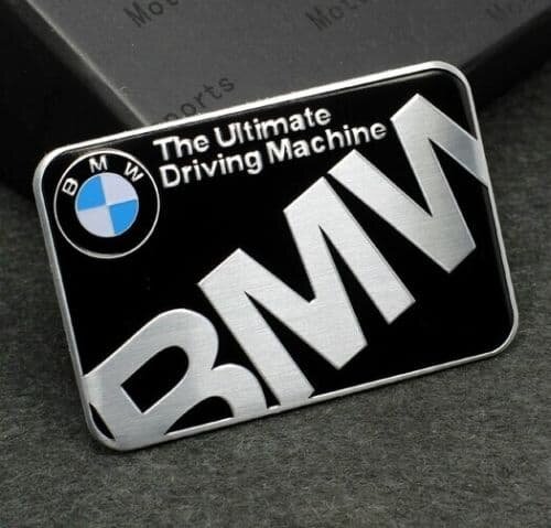 Табличка BMW Ultimate Driving Machine