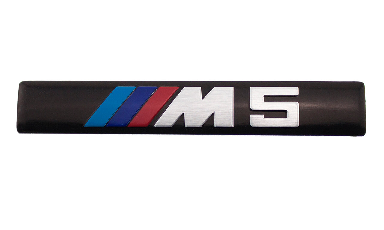 Эмблема универсальная BMW M5 узкая