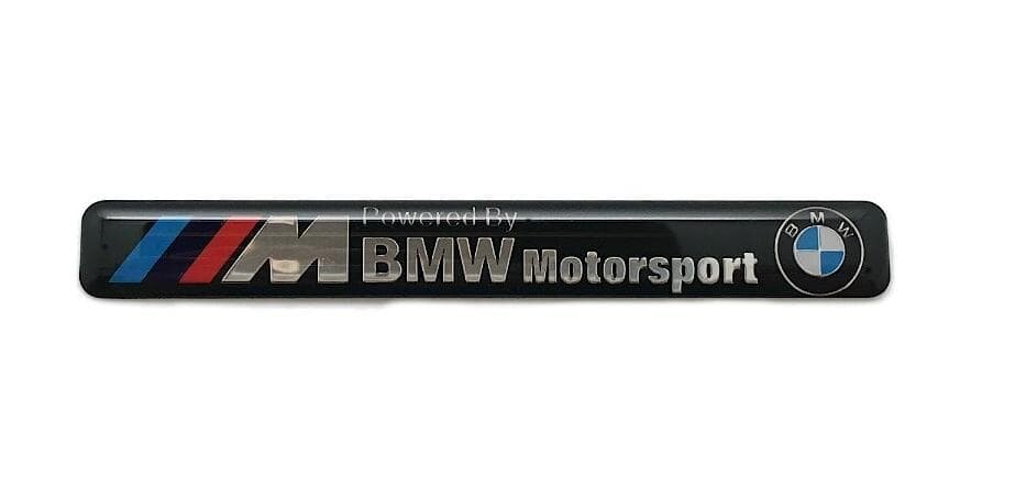 Эмблема универсальная Powered by BMW Motosport