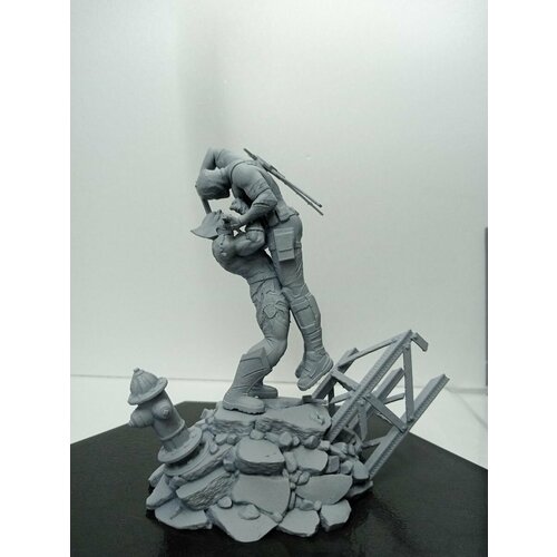 Дэдпул и Росомаха фигурка под покраску