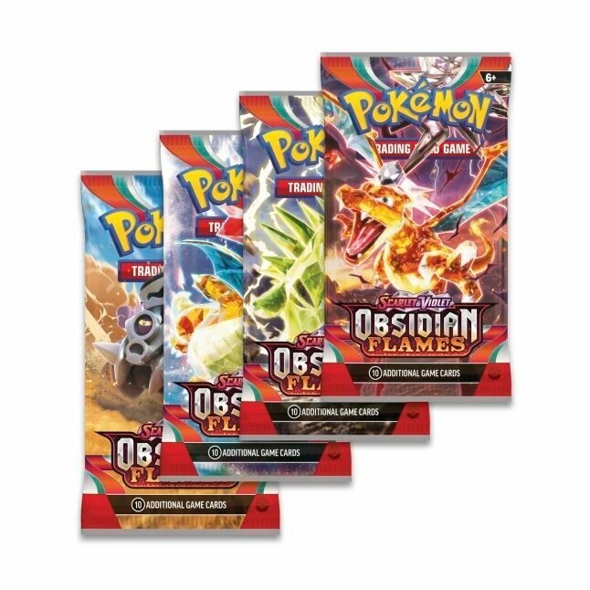 Pokemon TCG. Бустер издания Obsidian Flames - фото №4