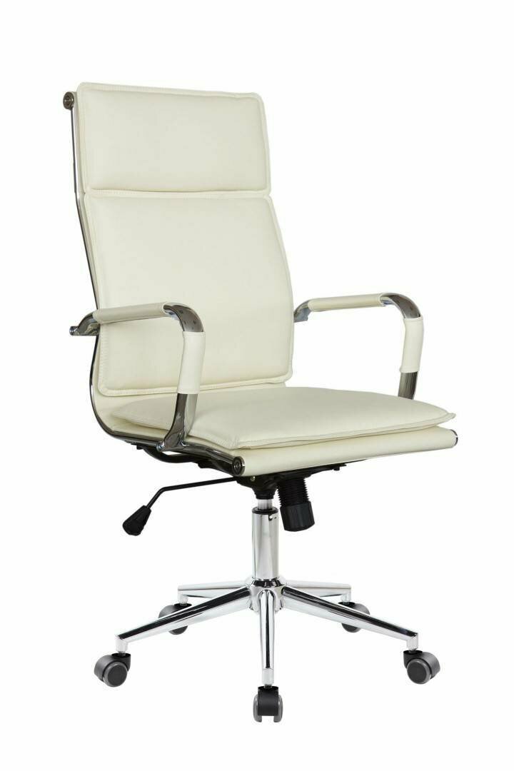 Кресло офисное Riva Design Hugo RCH 6003-1S-Dis Светло-бежевый